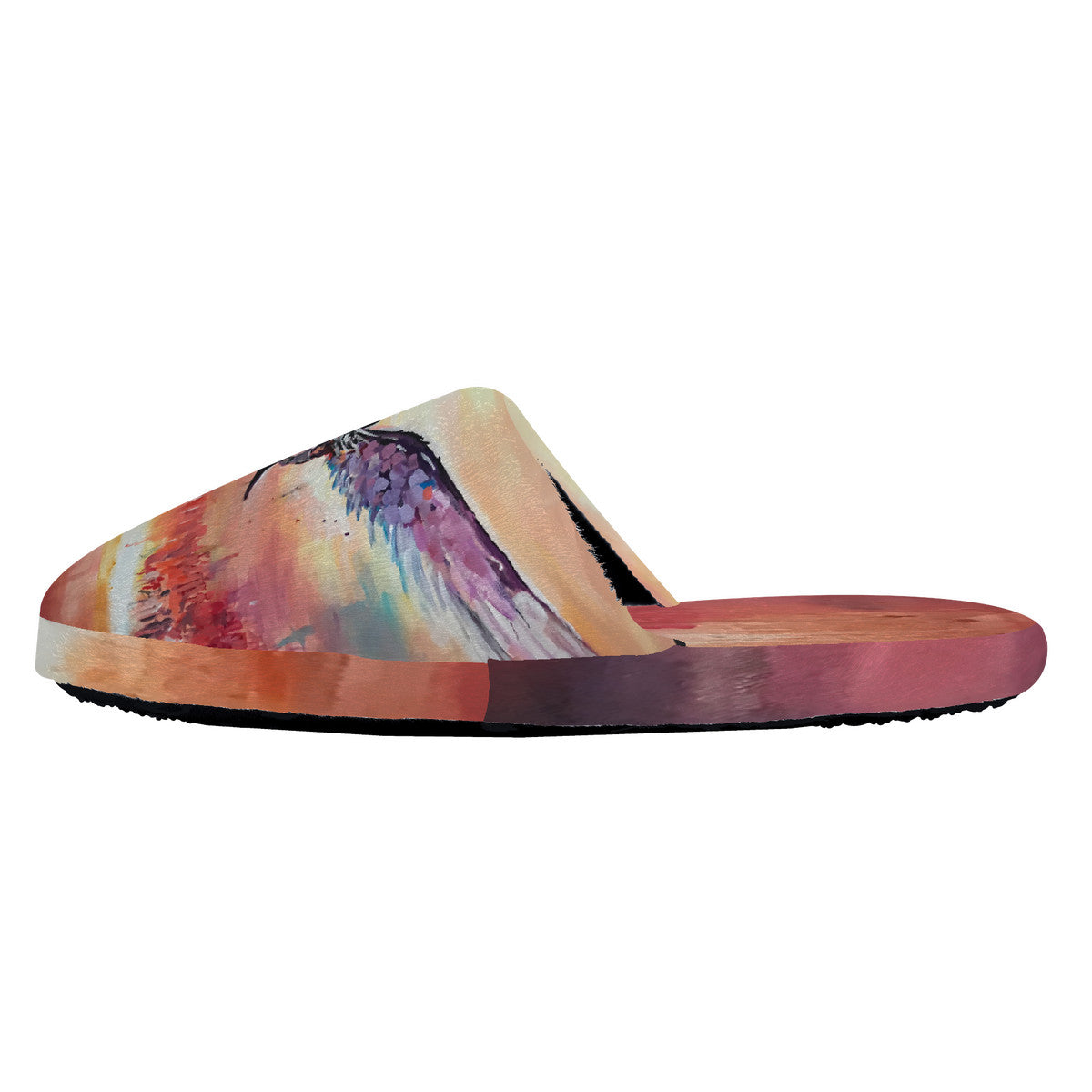 The Final Descent - Slide Art Slippers - Original Art by Aysha Austin