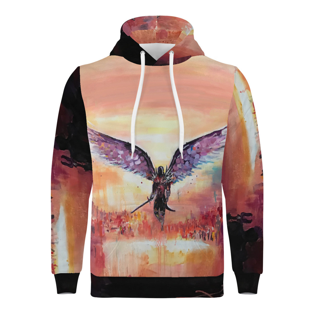The Final Descent – Wearable Art Hoodie | Original Artwork
