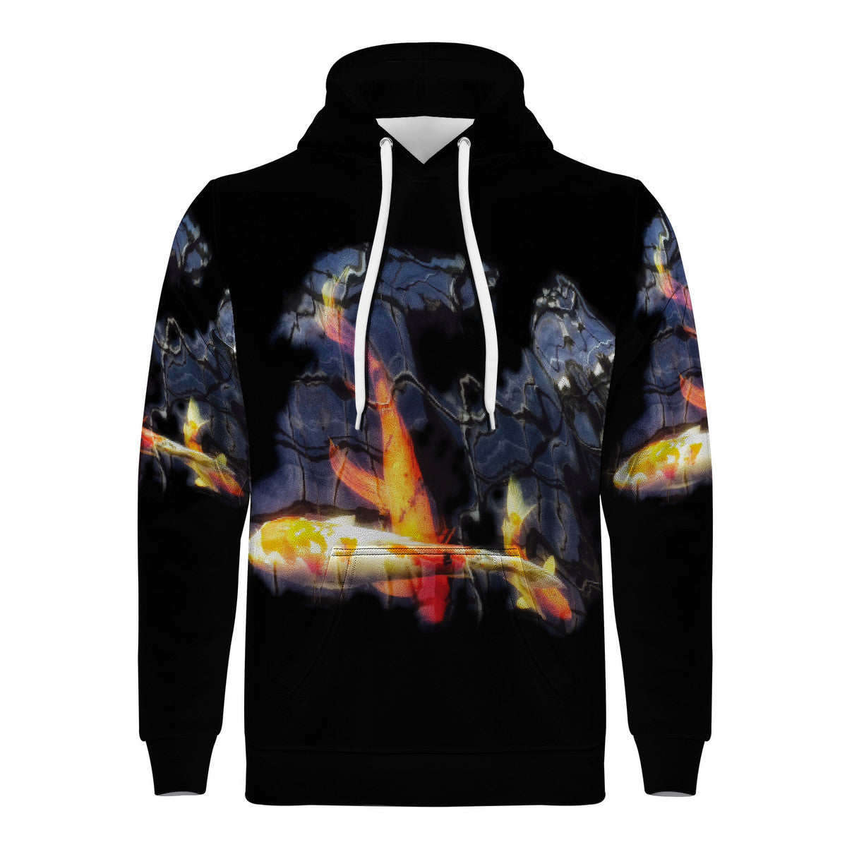 Koi Pond Unisex Pullover Hoodie