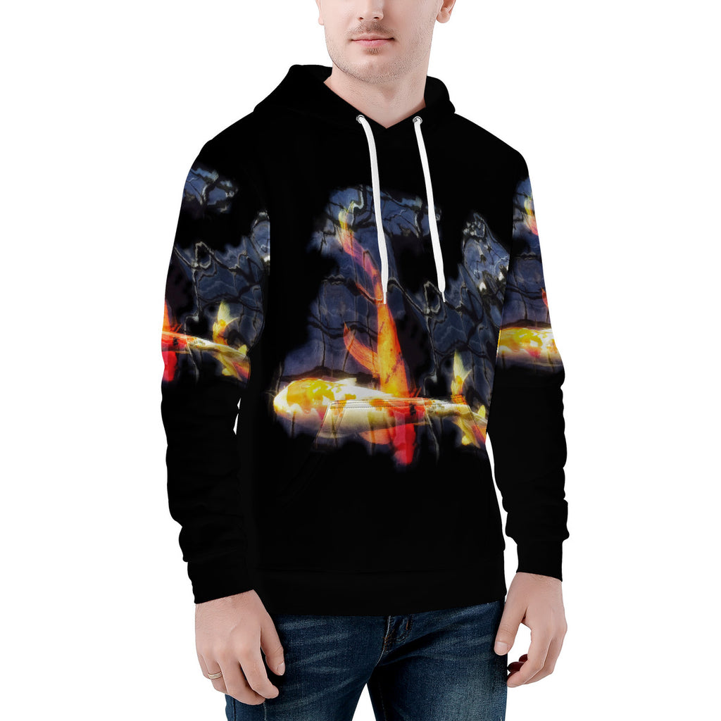 Koi Pond Unisex Pullover Hoodie