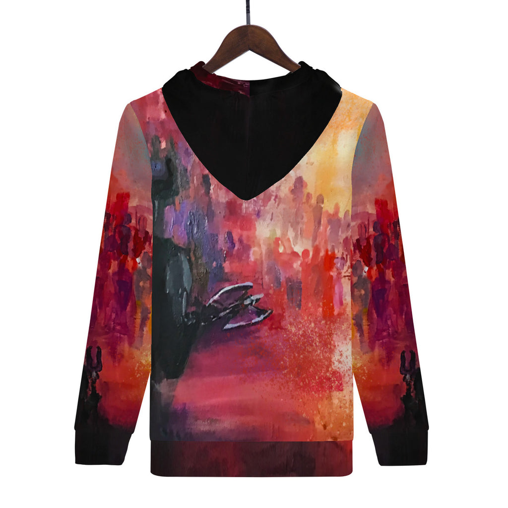 The Final Descent 3 – Wearable Art Hoodie | Original Artwork