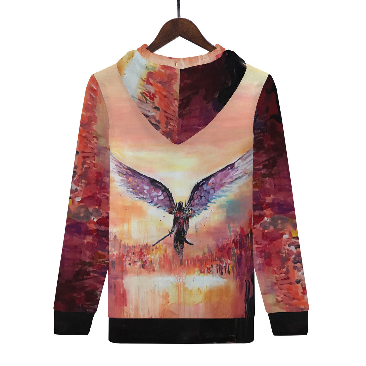 The Final Descent – Wearable Art Hoodie | Original Artwork