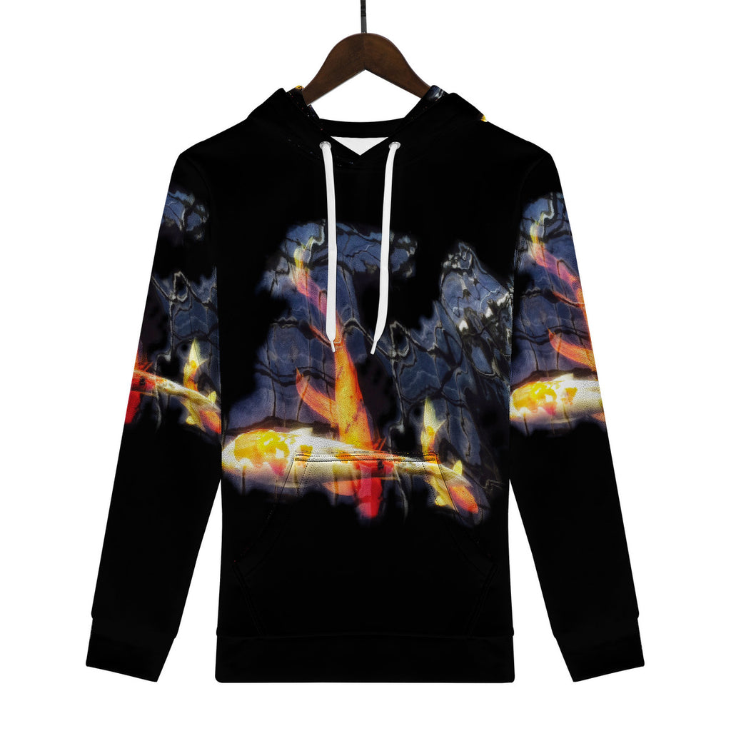 Pi Koi Pond | Artist-Edition Graphic Hoodie | Original Art by Aysha Austin