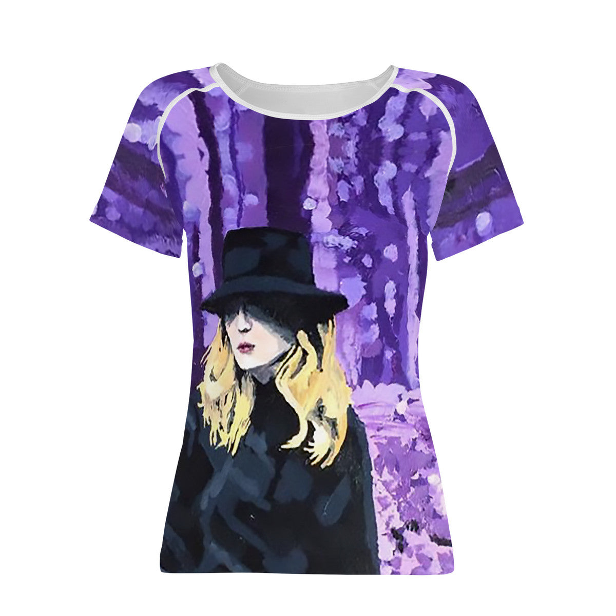 Mystery - Wearable Art Women's T-shirt - Original by Aysha Austin