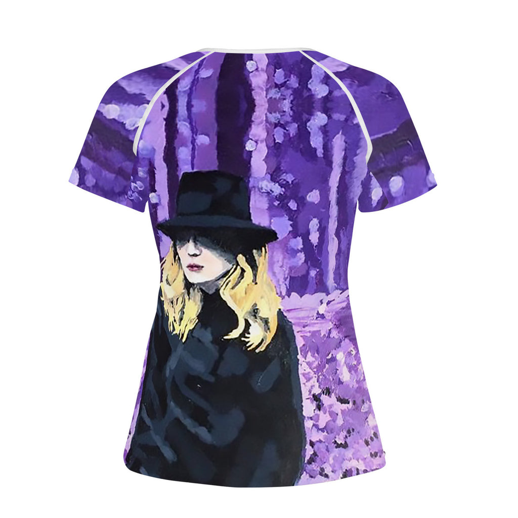 Mystery - Wearable Art Women's T-shirt - Original by Aysha Austin
