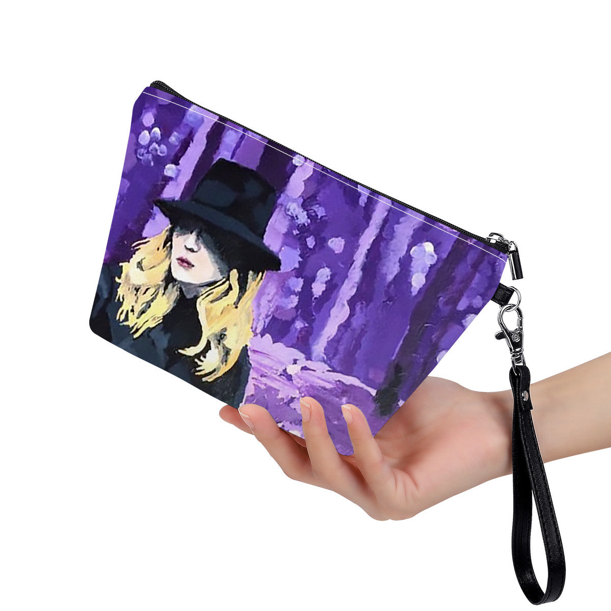 Mystery - Sling Cosmetic Bag | Original Art by Aysha Austin