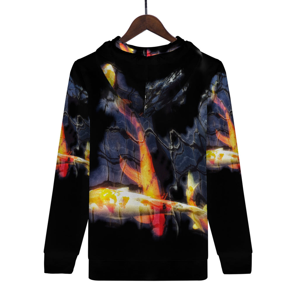 Koi Pond Unisex Pullover Hoodie