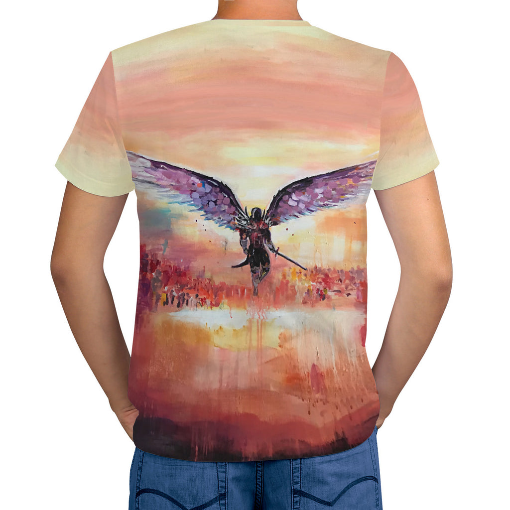 The Final Descent – Wearable Art T-shirt | Original Artwork