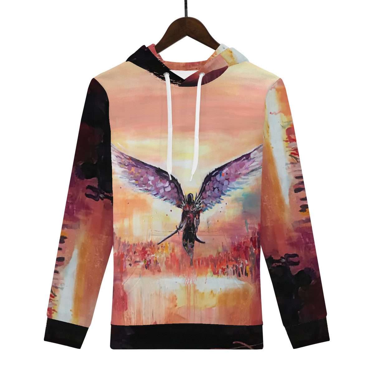 The Final Descent – Wearable Art Hoodie | Original Artwork