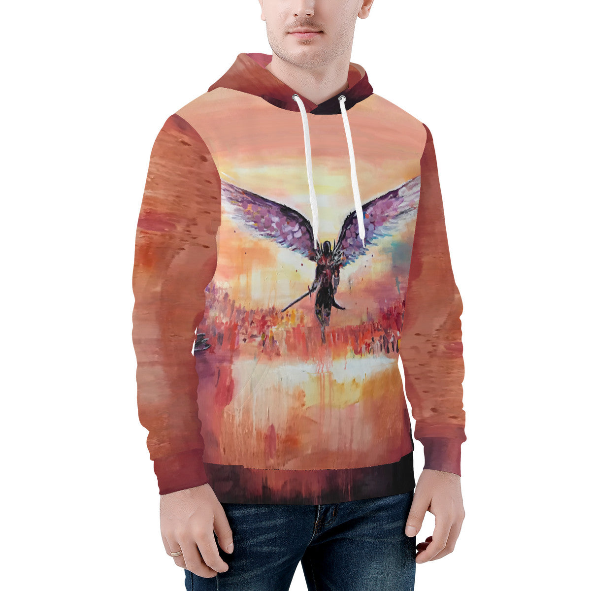 The Final Descent 2 – Wearable Art Hoodie | Original Artwork