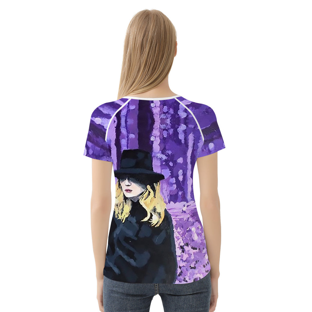 Mystery - Wearable Art Women's T-shirt - Original by Aysha Austin