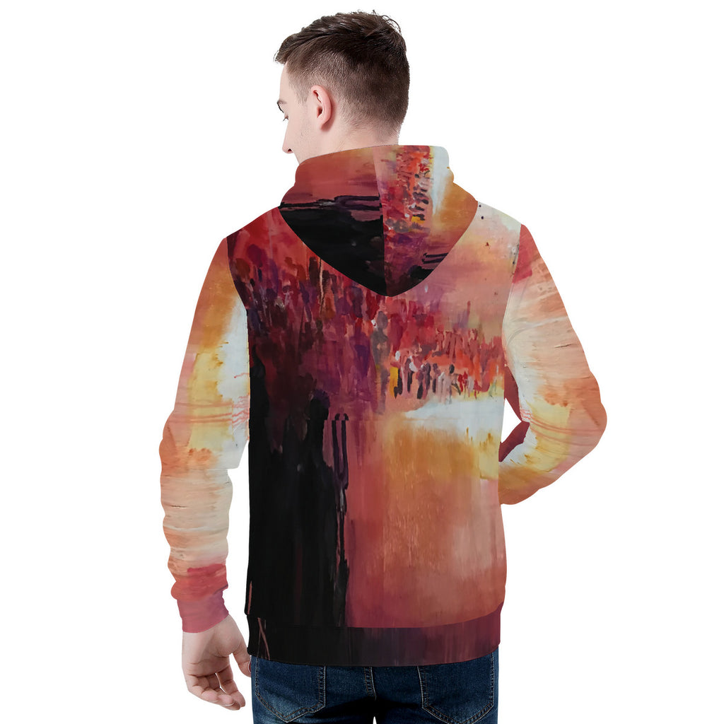 The Final Descent 2 – Wearable Art Hoodie | Original Artwork