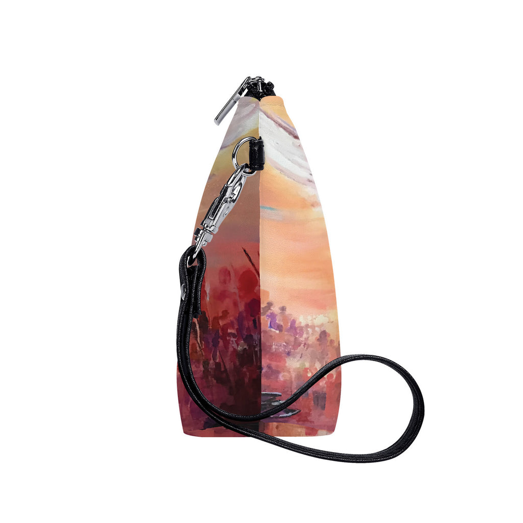 The Final Descent – Wearable Art Cosmetic Bag | Original Artwork