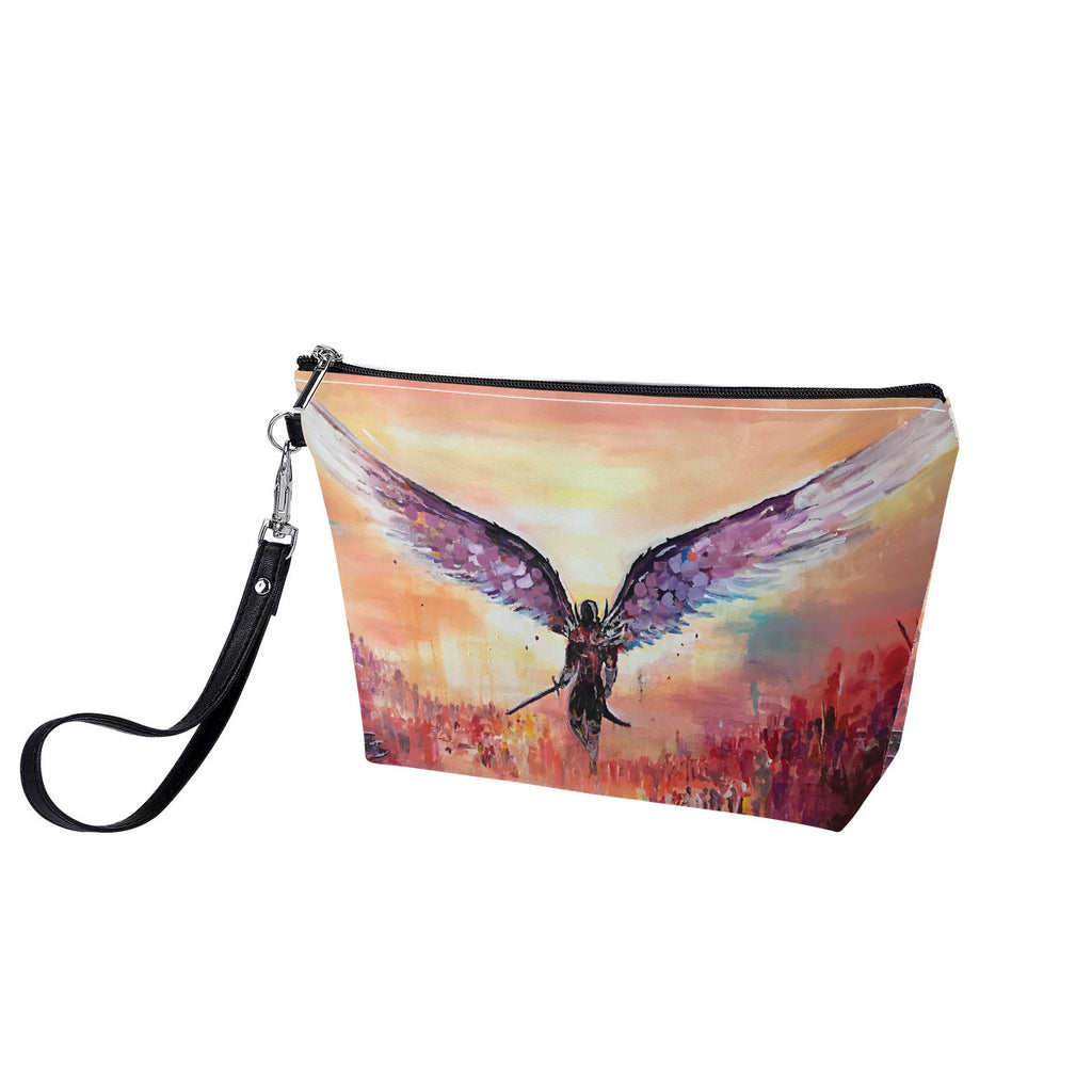 The Final Descent – Wearable Art Cosmetic Bag | Original Artwork