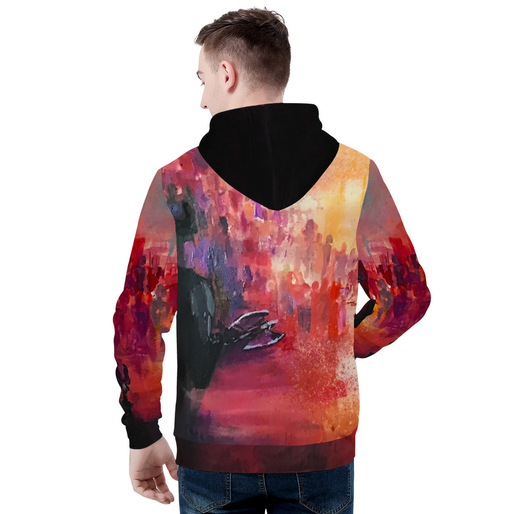 The Final Descent 3 – Wearable Art Hoodie | Original Artwork