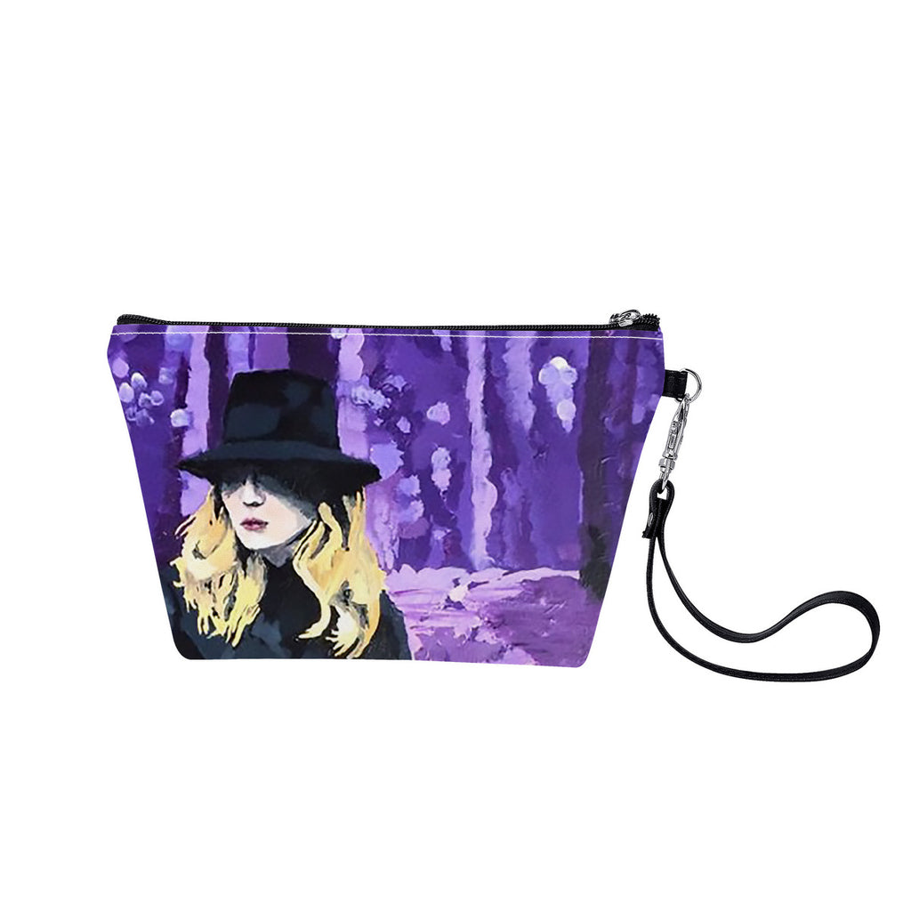 Mystery - Sling Cosmetic Bag | Original Art by Aysha Austin