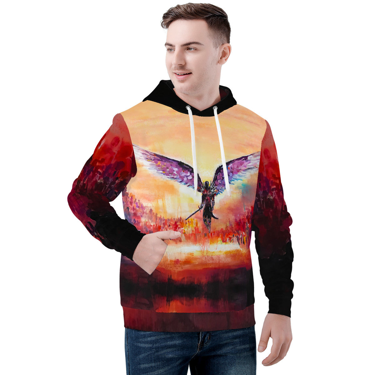 The Final Descent 3 – Wearable Art Hoodie | Original Artwork