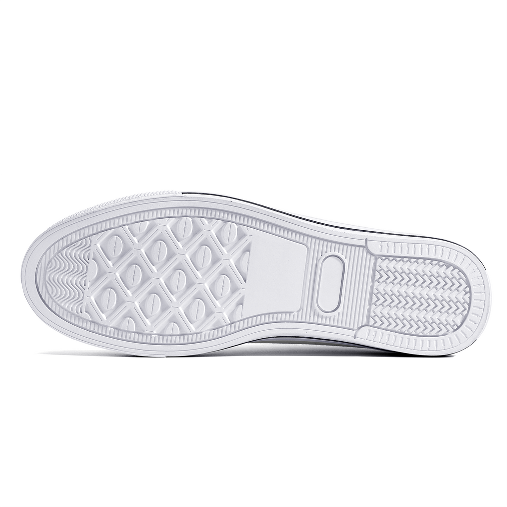 Electric Lily – Wearable Art Low-Top Sneakers | Original Art by Aysha Austin