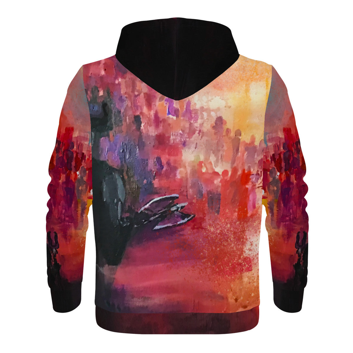 The Final Descent 3 – Wearable Art Hoodie | Original Artwork