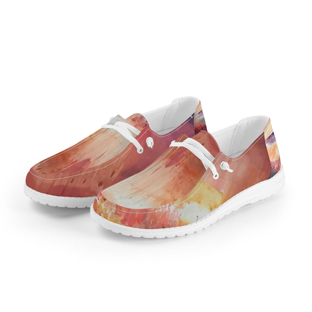 The Final Descent – Wearable Art Slip-On Loafers | Original Artwork